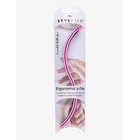 STYLPRO Stylfile Curved 3 In 1 S-Shape Nail File - NO COLOR - One Size