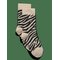 MELTON Zebra Socks - SHORTBREAD - 35/39 – kuva 1