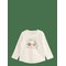 LINDEX Long-Sleeved Top - WHITE - 122 – kuva 1