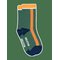 MELTON Block Stripe Socks - JASPER - 35/39 – kuva 1