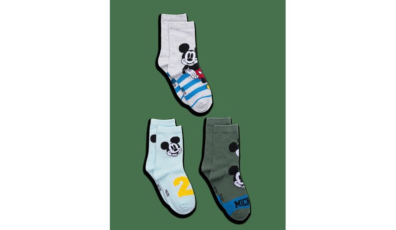 MICKEY MOUSE Socks - PACK2 - 27/30