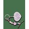 MANGO Multi-Charms Keyring - LT-PASTEL PURPLE - One Size – kuva 1