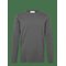 ENKEL STUDIO Basic O-Neck Tee L/S - DK GREY - S – kuva 1