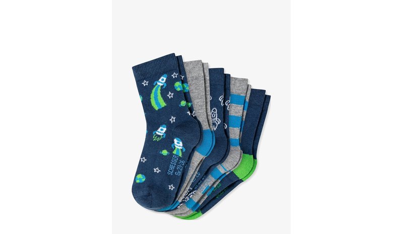 SCHIESSER Socks - ASSORTED 1 - 19-22