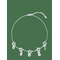 MANGO Star Charms Necklace - SILVER - One Size – kuva 1