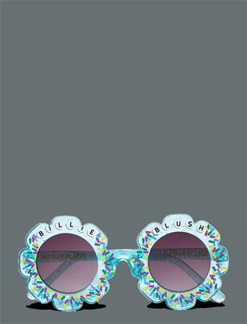 BILLIEBLUSH Sunglasses - BLUE ELIXIR - One Size – kuva 1/2