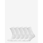DECOY Decoy Ankle Sock Cotton 5-Pk - WHITE - 37-41