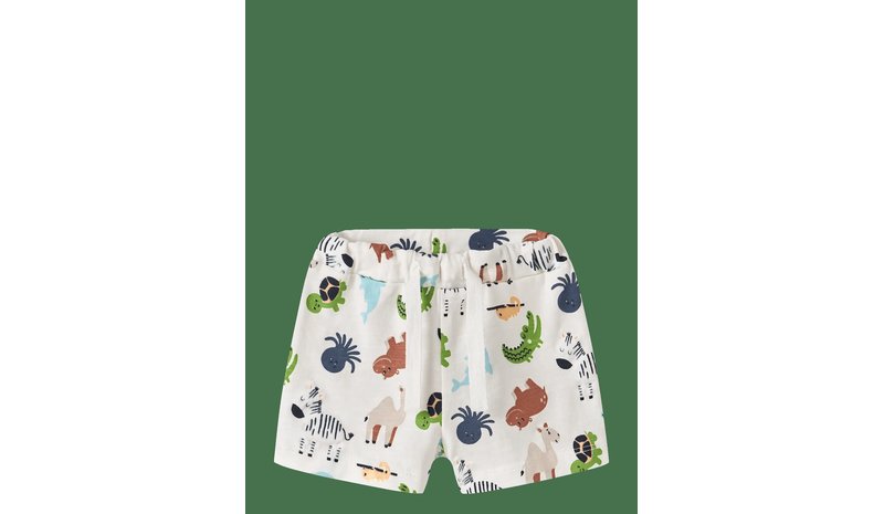 NAME IT Nbmfari Shorts - CLOUD DANCER - 68 – kuva 1/2