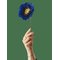 STUDIO ABOUT Paper Flower - BLUE - L:44 cm – kuva 1