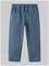 MANGO Elastic Waist Cotton Trousers - MEDIUM BLUE - 104 – kuva 1