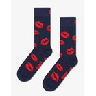 HAPPY SOCKS Kisses Sock - NAVY - 41-46