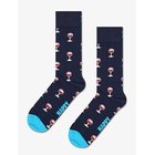 HAPPY SOCKS Glass Of Wine Sock - NAVY - 41-46