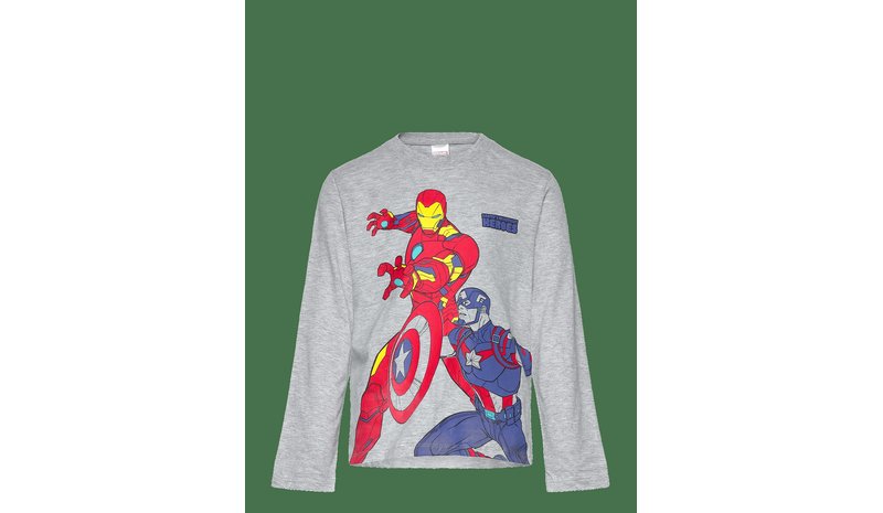 MARVEL Tshirt - LGREY - 140 – kuva 1/2