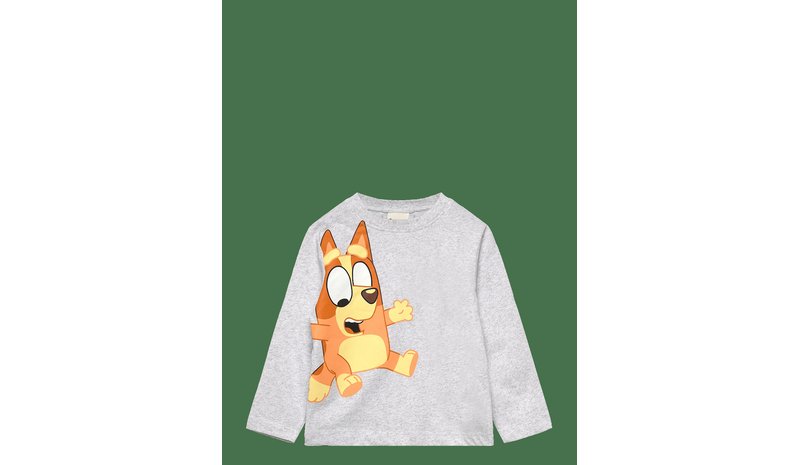 BLUEY Tshirt - LGREY - 110 – kuva 1/4