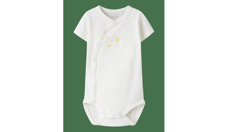 NAME IT Nbfvubie Ss Wrap Body - CLOUD DANCER - 68