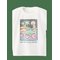 MANGO Printed Cotton-Blend T-Shirt - WHITE - 104 – kuva 3