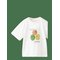 MANGO Printed Cotton-Blend T-Shirt - WHITE - 86 – kuva 2