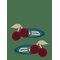 MIMI & LULA 2 Clic Clacs - Large Pom Pom Cherries - MULTI - One Size – kuva 1