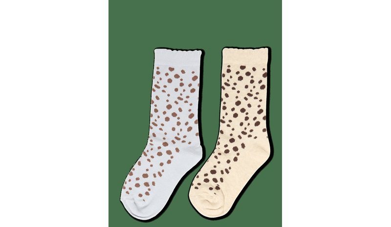 MANGO 2 Pack Printed Socks - LT-PASTEL BLUE - 31-34 – kuva 1/2