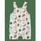 NAME IT Nbmfari Shorts Overall - CLOUD DANCER - 68 – kuva 1