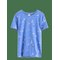 LINDEX Short-Sleeved Top - BLUE - 92 – kuva 1