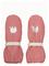 CELAVI Padded Pu-Mittens W.fleece - BRICK DUST - 4-6Y – kuva 1