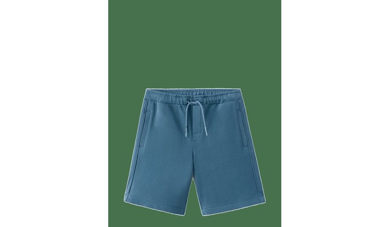 MANGO Cotton Shorts With Drawstring - MEDIUM BLUE - 140 – kuva 1/2