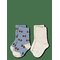 MANGO Pack Of 2 Puppy Socks - MEDIUM BLUE - 94 – kuva 1