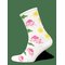 MINI RODINI Space 1-Pack Socks - OFF-WHITE - 16/19 – kuva 1