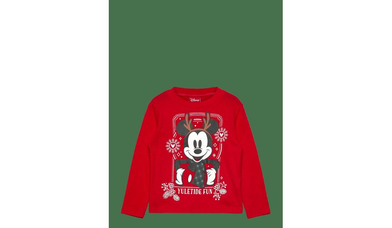 MICKEY MOUSE Tshirt - RED - 104