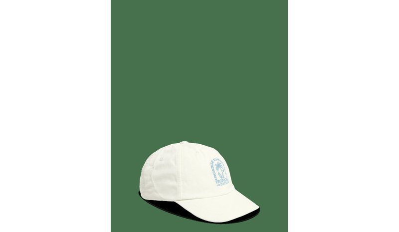 MANGO Embroidered Cotton Cap - LIGHT BEIGE - 54 – kuva 1/4