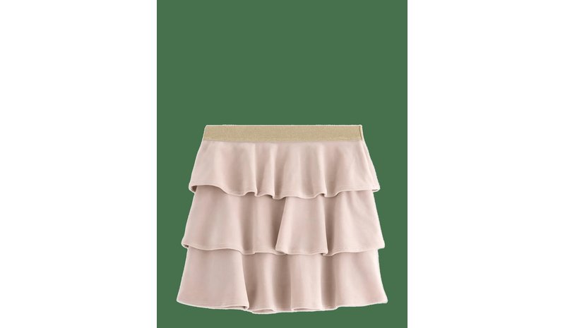 LINDEX Skirt Velour - LIGHT GREY - 170 – kuva 1/2