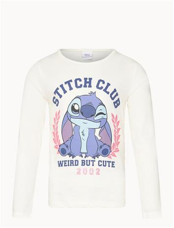 LILO & STITCH Tshirt - OWHITE - 104