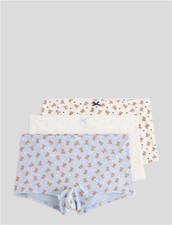 LINDEX 3-Pack Boxer Briefs - OFF WHITE - 170