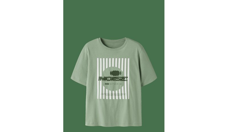 NAME IT Nkmloui Ss Nreg Top - BASIL - 116 – kuva 1/2