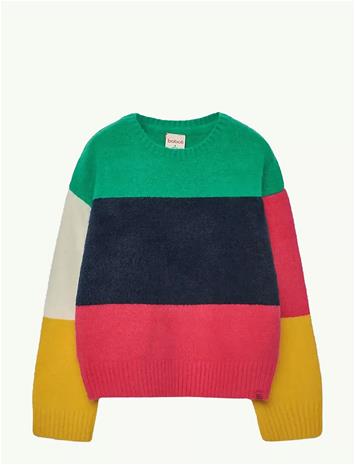 BOBOLI Knitwear Pullover - NAVY - 116