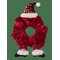 NAME IT Nmfrisanta Scrunchie - RED DAHLIA - One Size – kuva 1