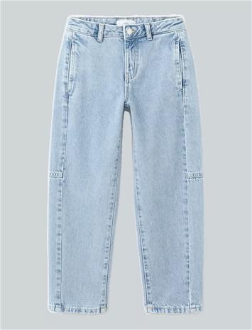 MANGO Balloon Jeans - OPEN BLUE - 152