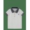 NAME IT Nbmflip Ss Polo Top - CLOUD DANCER - 62 – kuva 1
