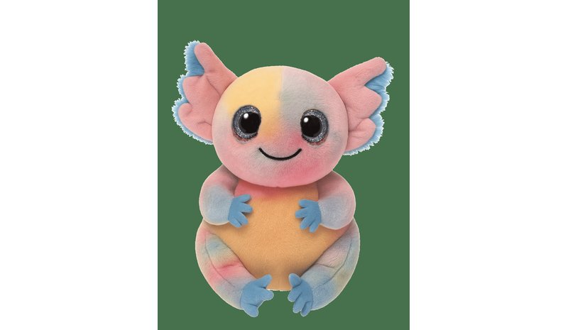 TY Axolotl - Multi Belly Reg - MULTICOLOR - 15.5 cm – kuva 1/2