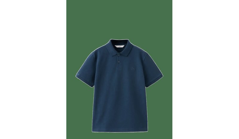 MANGO Cotton Polo Shirt - NAVY - 128 – kuva 1/2