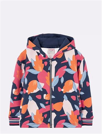 BOBOLI Fleece Jacket Printed - PRINT - 116