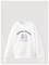 MANGO Printed Cotton Sweatshirt - NATURAL WHITE - 116 – kuva 1