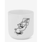 METTE DITMER Rasmus Klump Mug W/O Lid Pelle - BLACK/WHITE - 20 CL