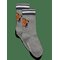 MELTON Tiger Socks - LIGHT GREY MELANGE - 35/39 – kuva 1