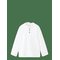 MANGO Buttoned Cotton T-Shirt - WHITE - 110 – kuva 1