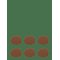 AIDA Raw Silicone - Soft Surface Coaster - Mocca - MOCCA - One Size – kuva 1