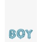 JOKER Foil Balloon Text Boy 40 Cm - BLUE - 40 cm