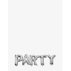 JOKER Foil Balloon Text Party 40 Cm - SILVER - 40 cm