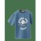 MANGO Printed Cotton-Blend T-Shirt - MEDIUM BLUE - 140 – kuva 1